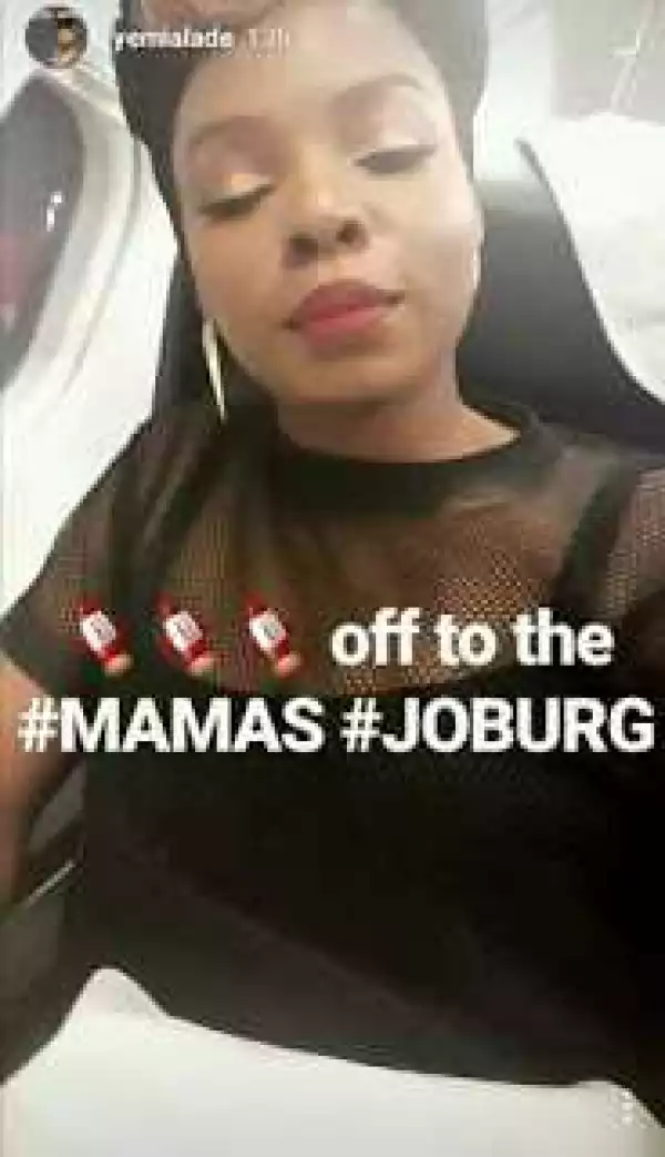 Yemi Alade Takes Her Mama To MAMA Awards In Jo
